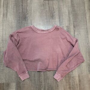 Free people Cropped Sweatshirt